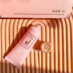 Set Kem Sữa Chống Nắng The Whoo Gongjinhyang Soo Vital Hydrating Sun Fluid SPF50+/ PA+++