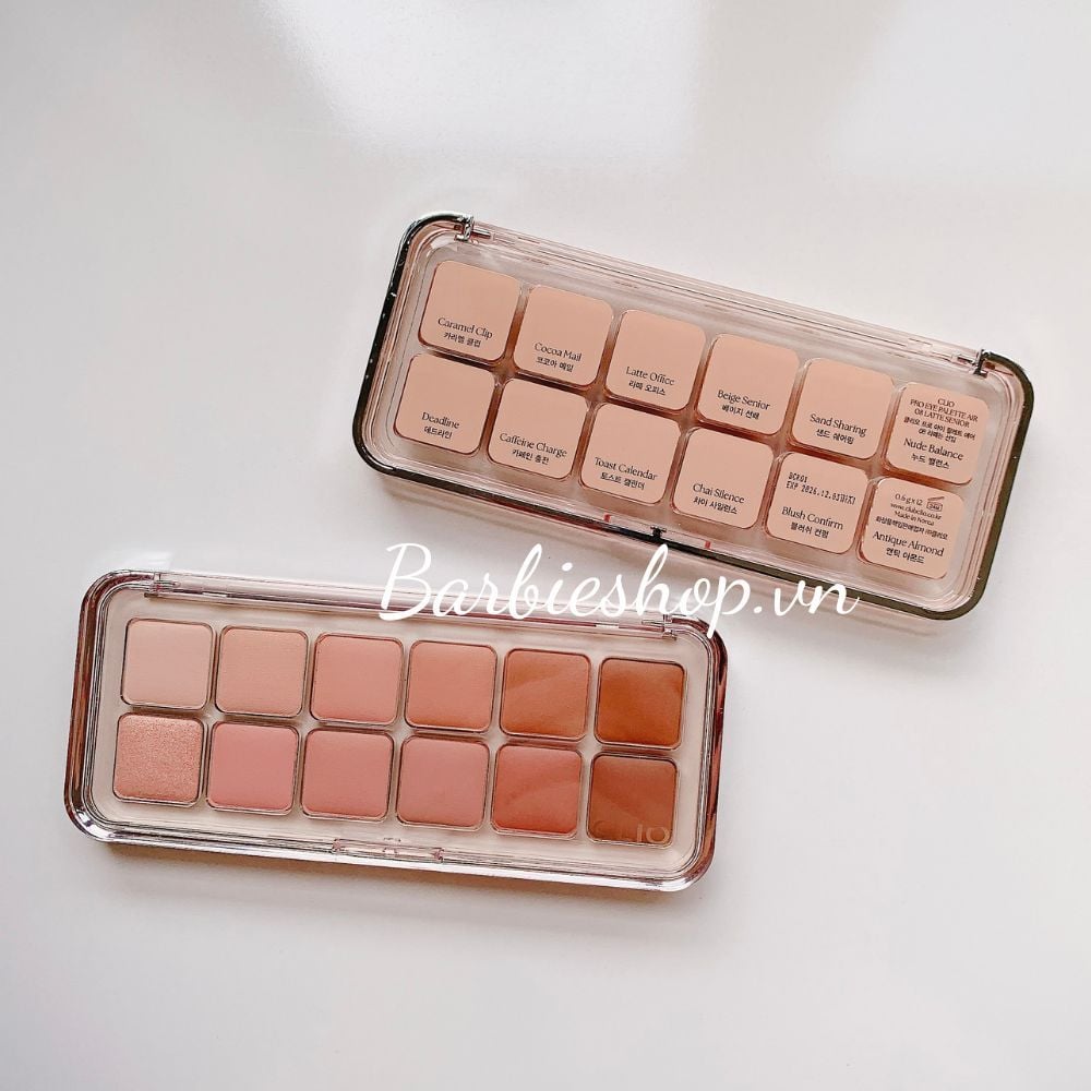 [Mẫu Mới] Màu Mắt 12 Ô Clio Pro Eye Palette Air
