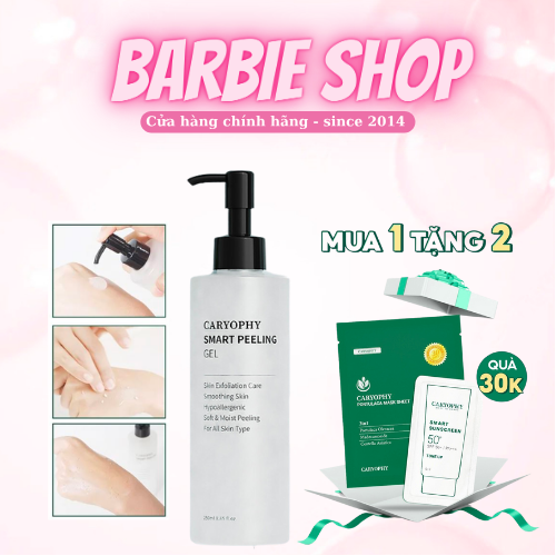 Gel Tẩy Tế Bào Chết Ngăn Ngừa Mụn Caryophy Smart Peeling Gel 250ml