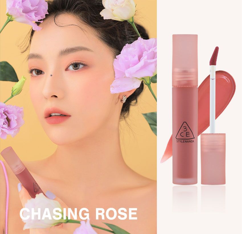 [Mẫu Mới 2022] Son Kem 3CE Blur Water Tint (More Peach, First Letter, Chaisng Rose)