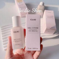 Kem Nền Clio Kill Cover Founwear / HIGH Glow Foundation SPF30 38g / Clio The Original 35ml