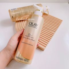 Sữa Tắm Trắng Da Olay B3 Peptide + Vitamin C 500ml (Bản Trung + Thái)