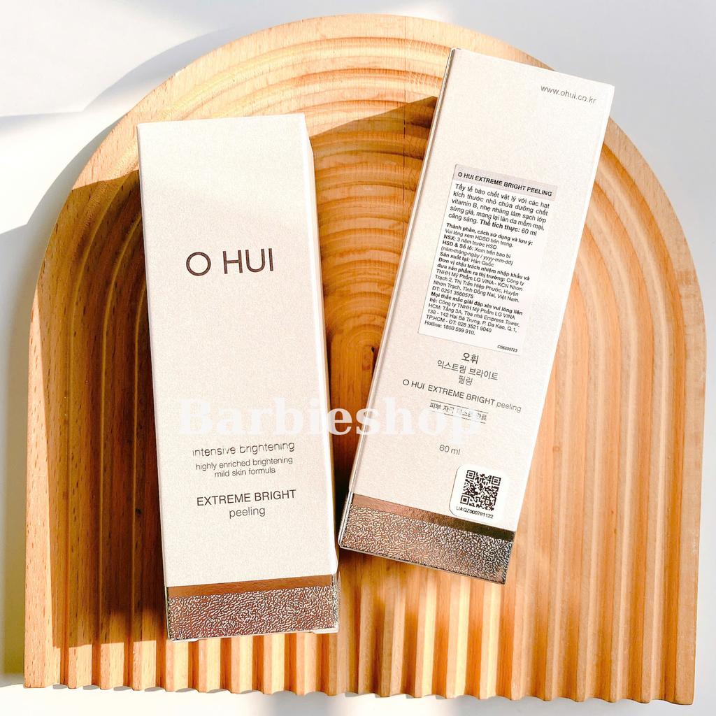 Tẩy Tế Bào Chết Dưỡng Trắng Da Ohui Extreme White Bright Peeling 60ml