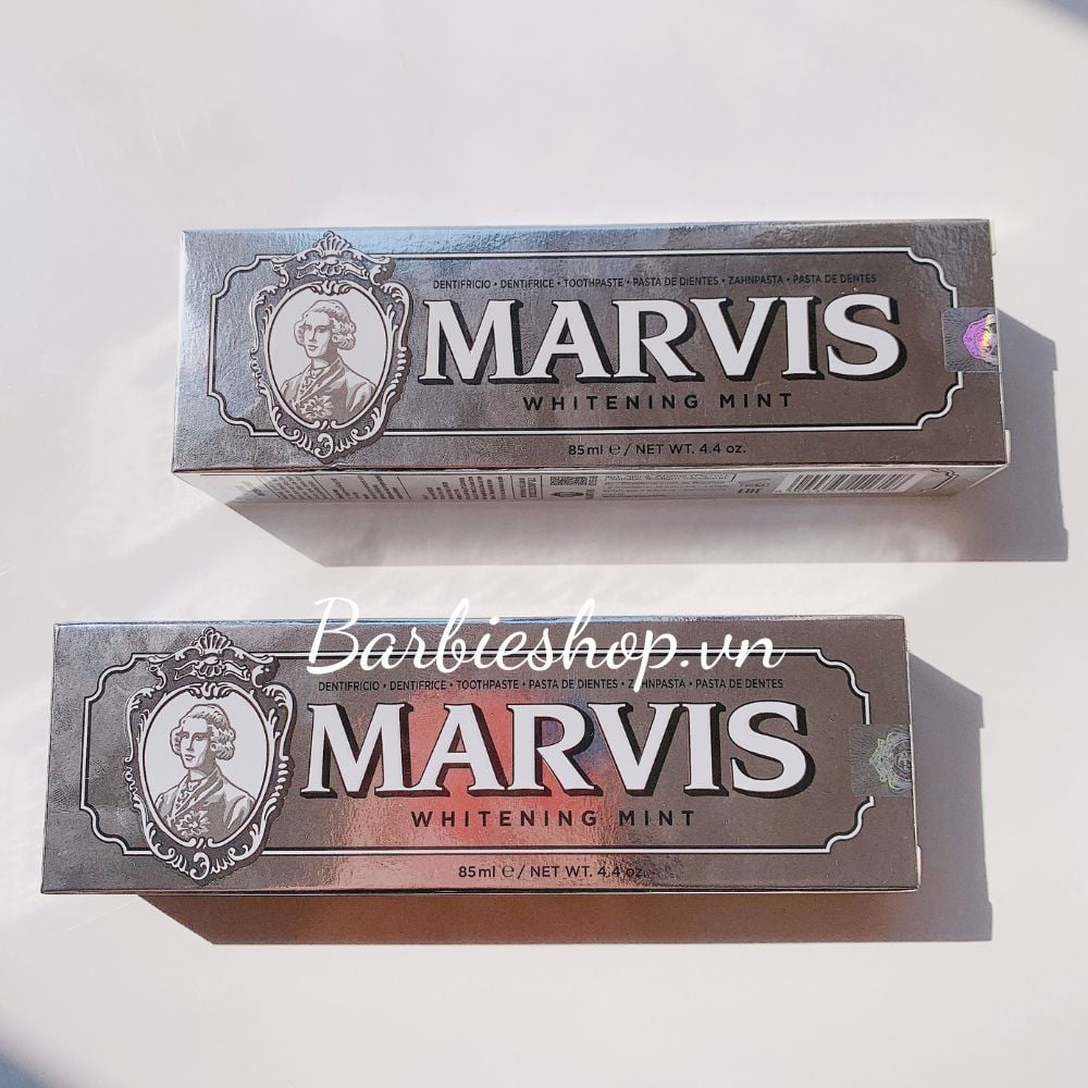Kem Đánh Răng Marvis Whitening Mint 85ml