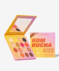 Màu Mắt 16 Ô Revolution Flower Haze - Kom Bucha Kiss Shadow Palette
