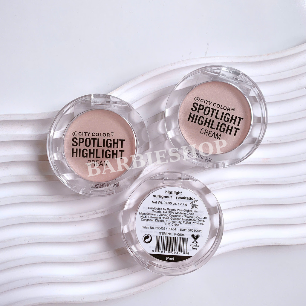 Phấn Bắt Sáng City Color Spotlight Highlight Dạng Kem 2.7g