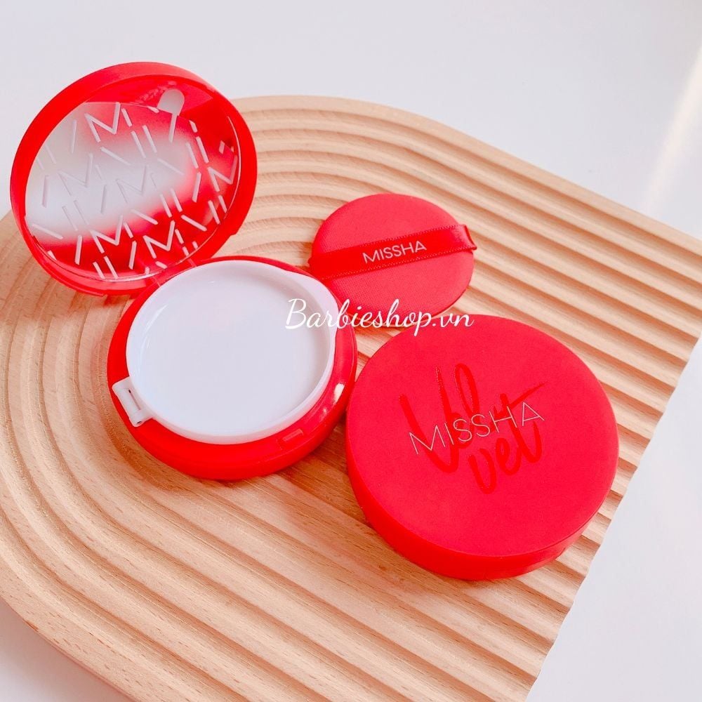 Phấn Nước Missha Velvet Finish Cushion Đỏ Phiên Bản Mới 15g
