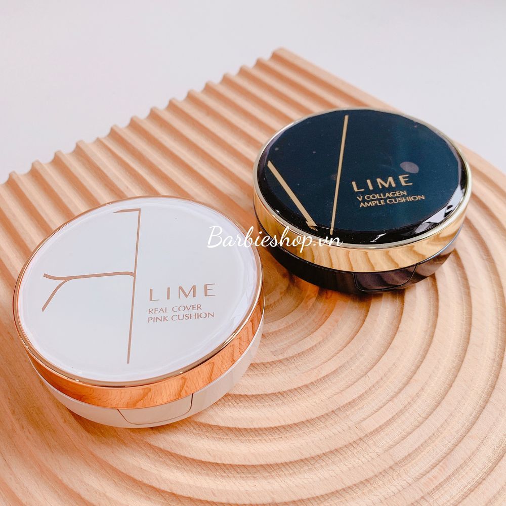 Phấn Nước Kiềm Dầu Che Phủ Hoàn Hảo LIME Real Cover Pink Cushion SPF 50+/PA+++ 20g