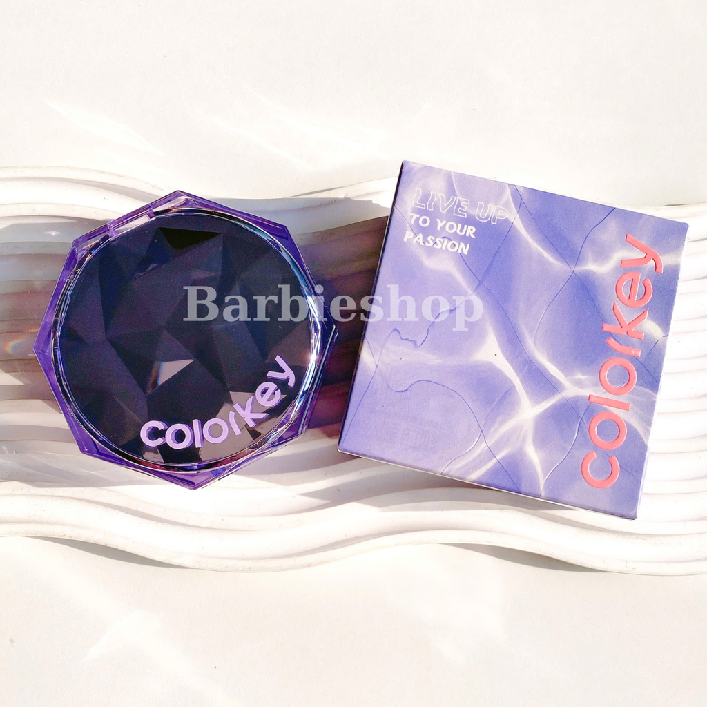 Phấn Phủ Bột Kiềm Dầu Colorkey 8g (PHIÊN BẢN VỎ TÍM)