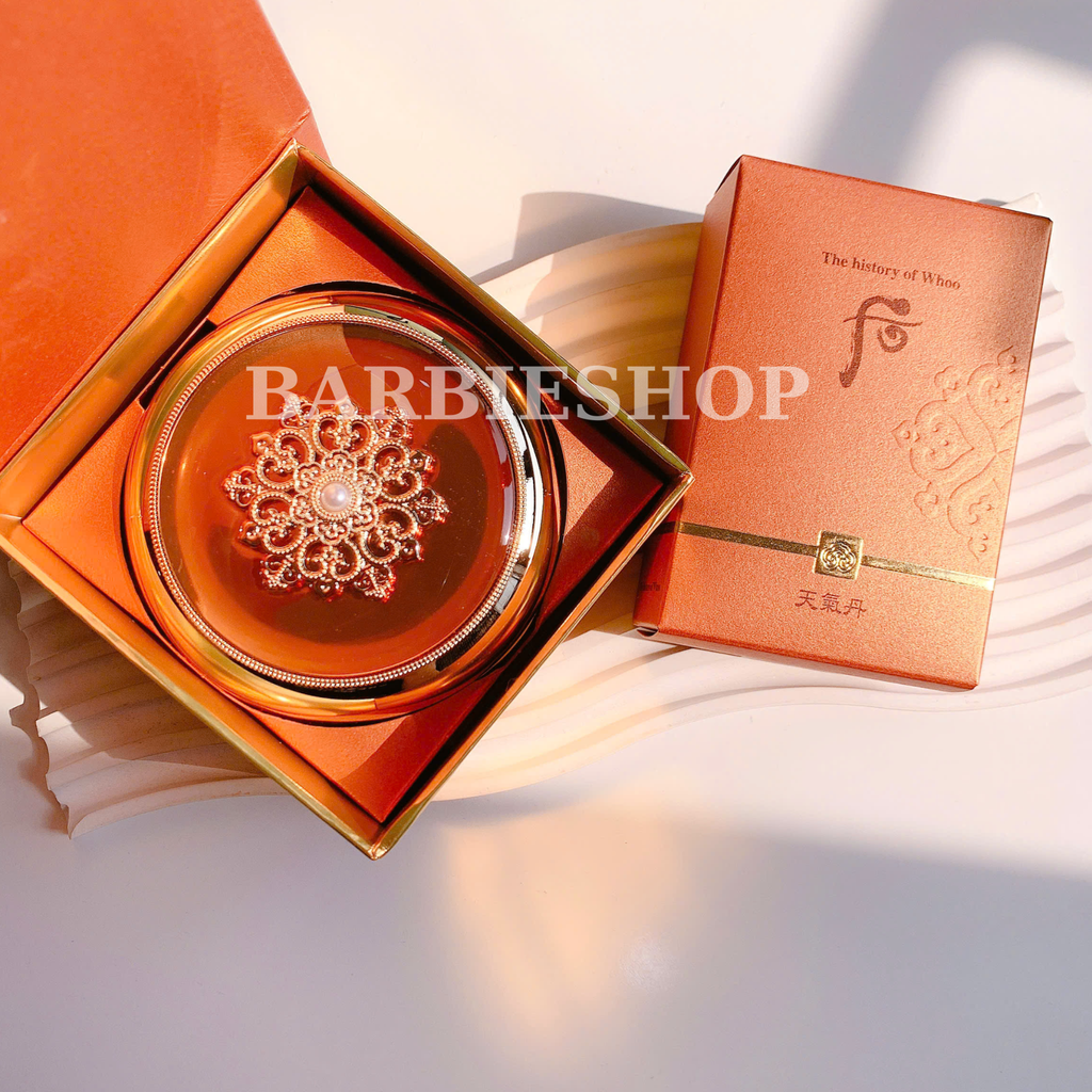 [Kèm Lõi và Cọ ] Set Phấn Nước Tái Sinh Whoo Cheongidan Radiant Essence Cushion SPF50+/PA+++ 15gx2