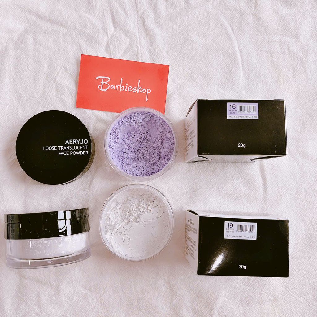 Phấn Phủ Bột Aery Jo Loose Translucent Face Powder (#16 Lilac : tím NEW)
