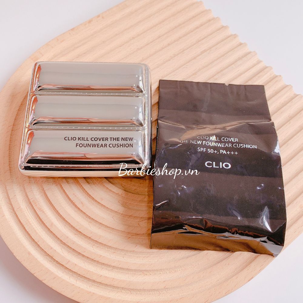 Phấn Nước Clio Kill Cover The New Founwear Cushion (With Refill) [Limited Edition With Puffer Case]