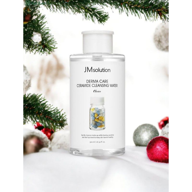 Tẩy Trang Jmsolution H9 Hyaluronic Ampoule / Derma Care Centella Cleansing Water Clear 500ml - 850ml