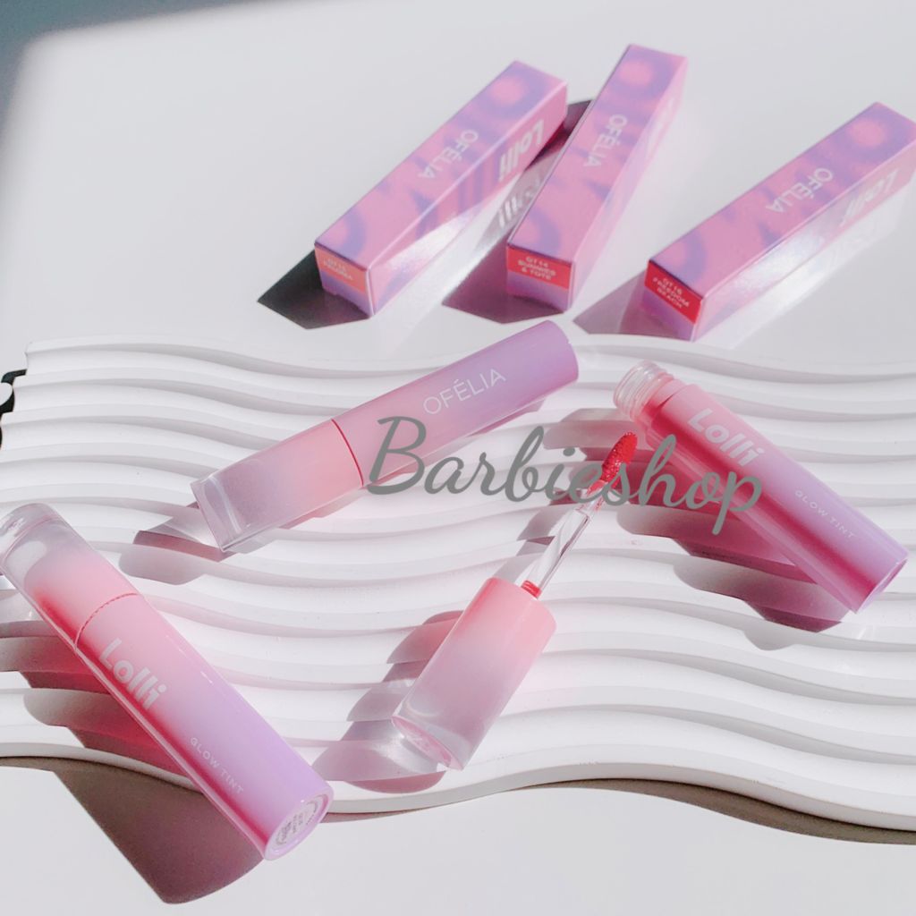 Son Tint Bóng Lolli Glow Tint Ofelia 3.9g ( GT17, GT18 ) NEW