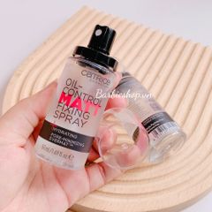 Xịt Khoá Nền Trang Điểm Catrice Oil-Control Matt Fixing Spray 16H Long Lasting 50ml