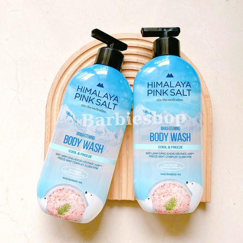 Sữa Tắm Muối Hồng Himalaya Pink Salt Body Wash Cool & Freeze 500g