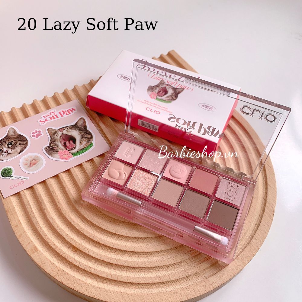 Màu Mắt 10 Ô Clio Pro Eye Palette Đủ Màu [02 - 04 - 08 - 09 - 11 - 12 - 13 - 14 - 15 - 16 - 17 - 19 - 20 - 21]