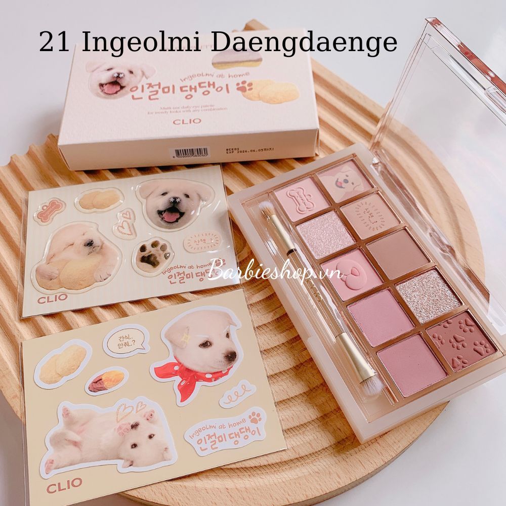 Màu Mắt 10 Ô Clio Pro Eye Palette Đủ Màu [02 - 04 - 08 - 09 - 11 - 12 - 13 - 14 - 15 - 16 - 17 - 19 - 20 - 21]