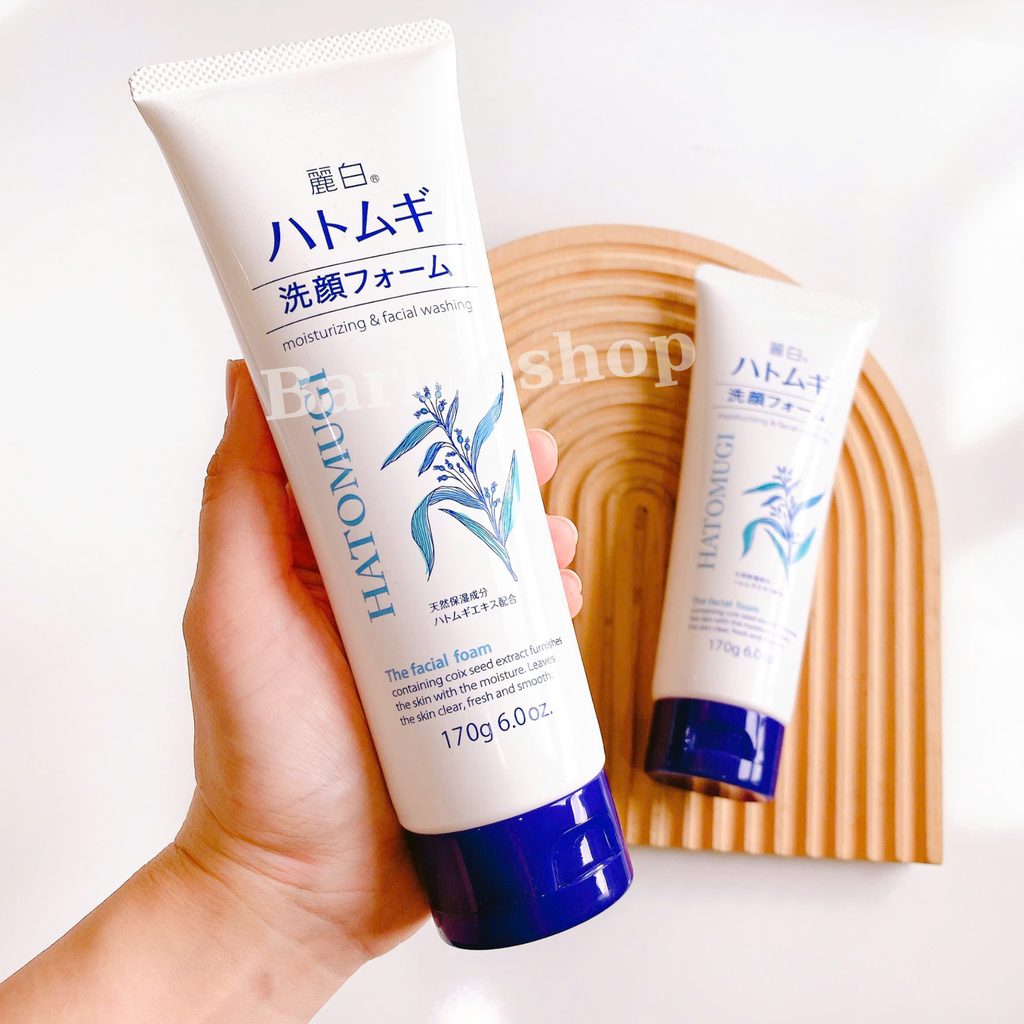Sữa rửa mặt Hatomugi Naturie Nhật Bản 130g - 170g
