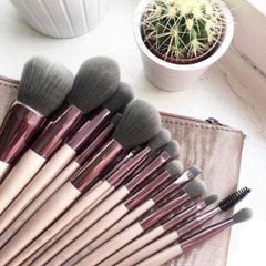 Bộ Cọ Trang Điểm BH Cosmetics Lavish Elegance 15 Cây Kèm Túi Đựng