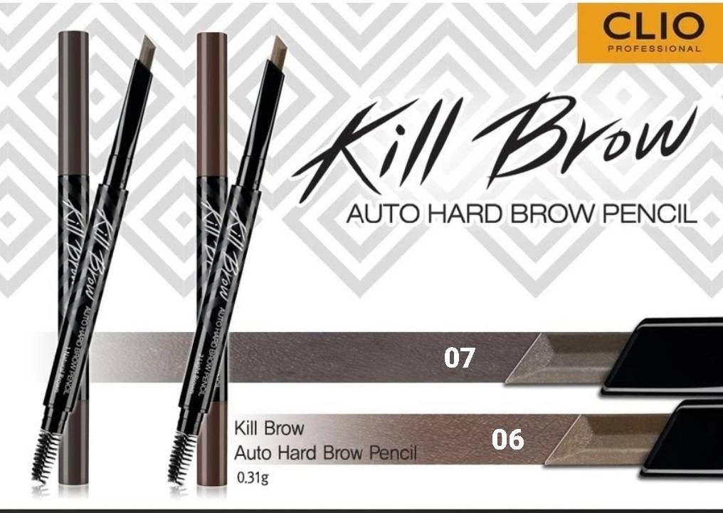 Chì Kẻ Chân Mày Clio Kill Brow Auto Hard Brow Pencil Edge Slim