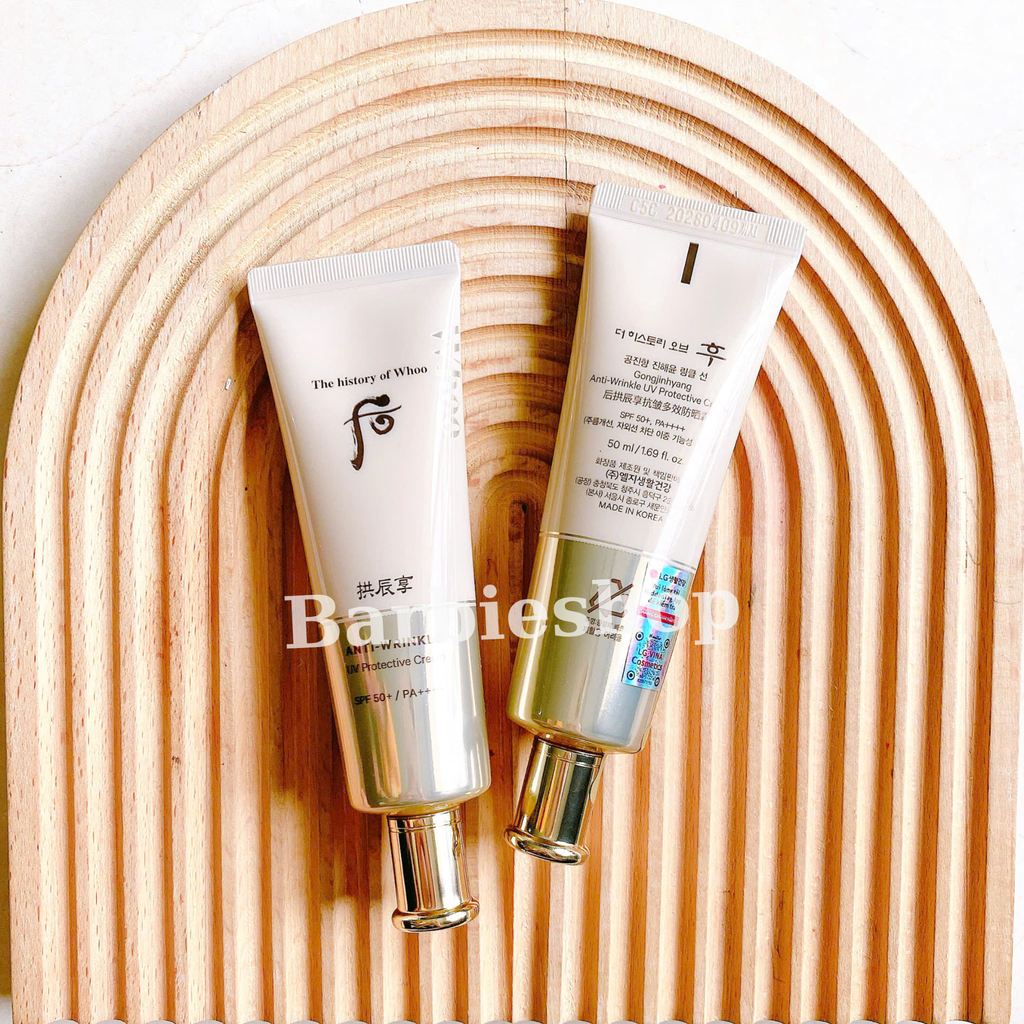 Kem Chống Nắng Cải Thiện The History of Whoo Gongjinhyang Anti-Wrinkle UV Protective Cream SPF50+/PA++++