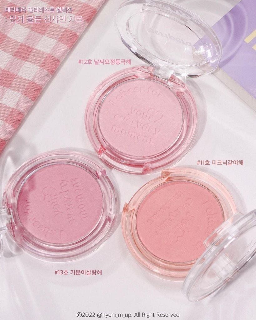 Phấn Má Hồng Peripera Pure Blushed Sunshine Cheek