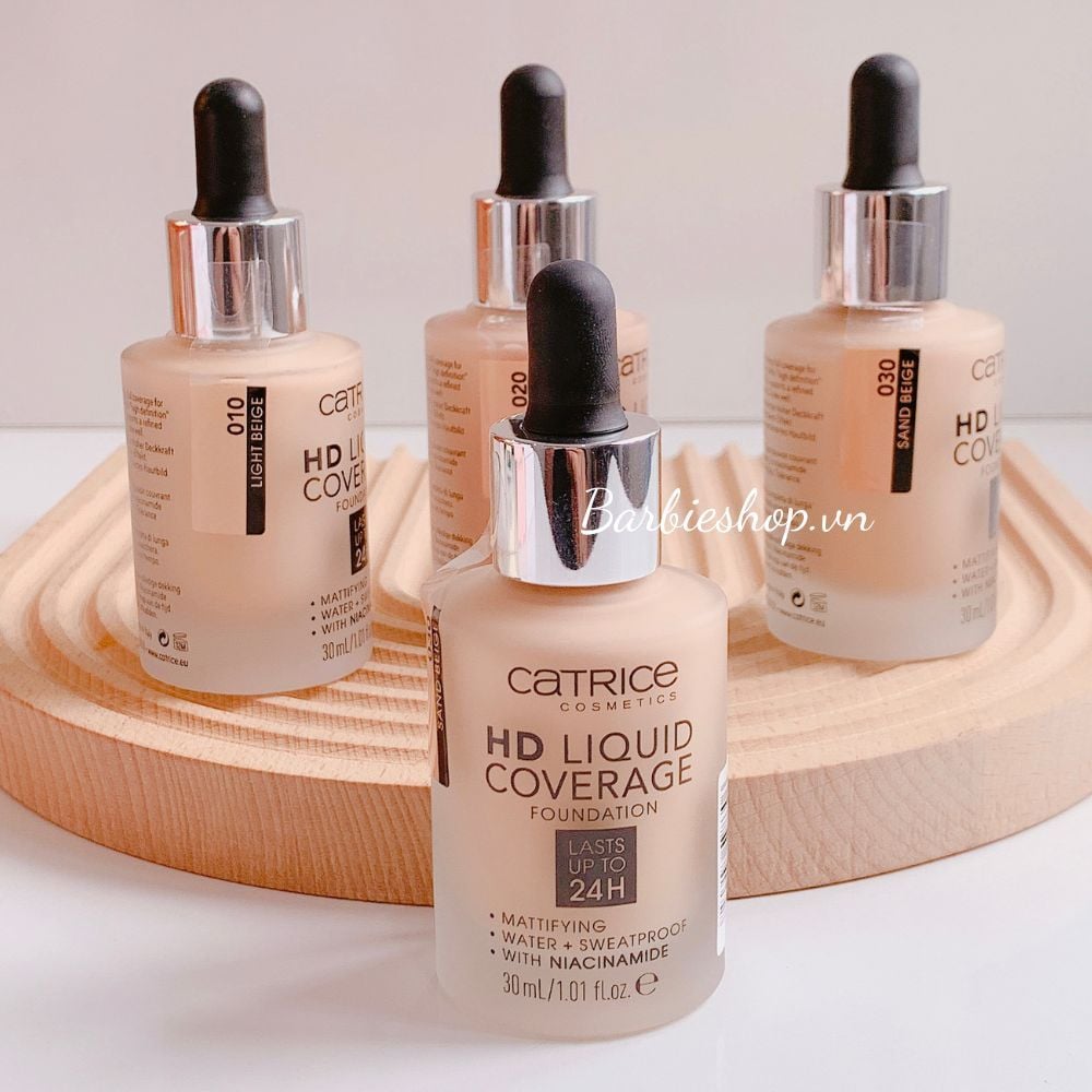 Kem Nền Catrice Hd Liquid Coverage 24H - 30ml