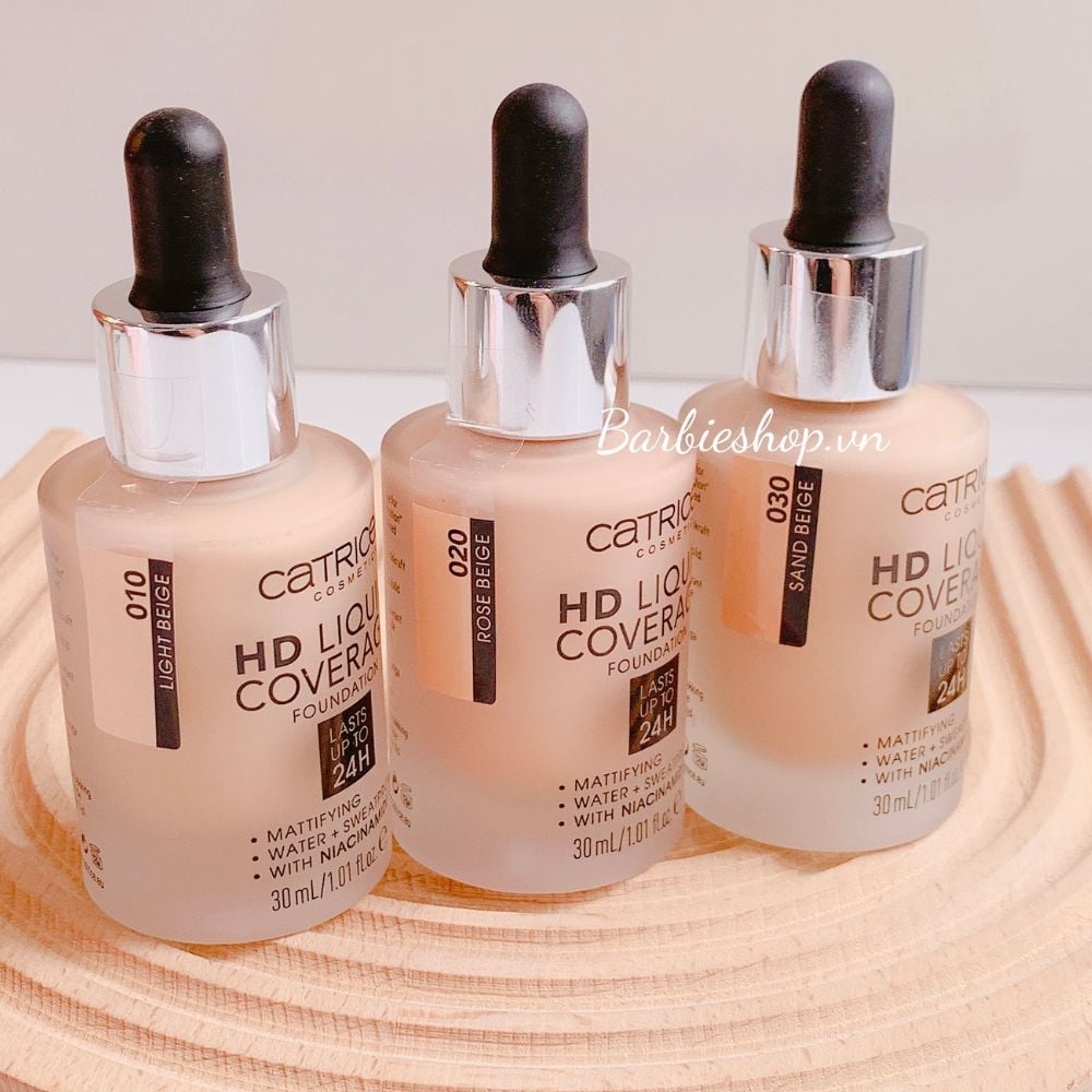 Kem Nền Catrice Hd Liquid Coverage 24H - 30ml