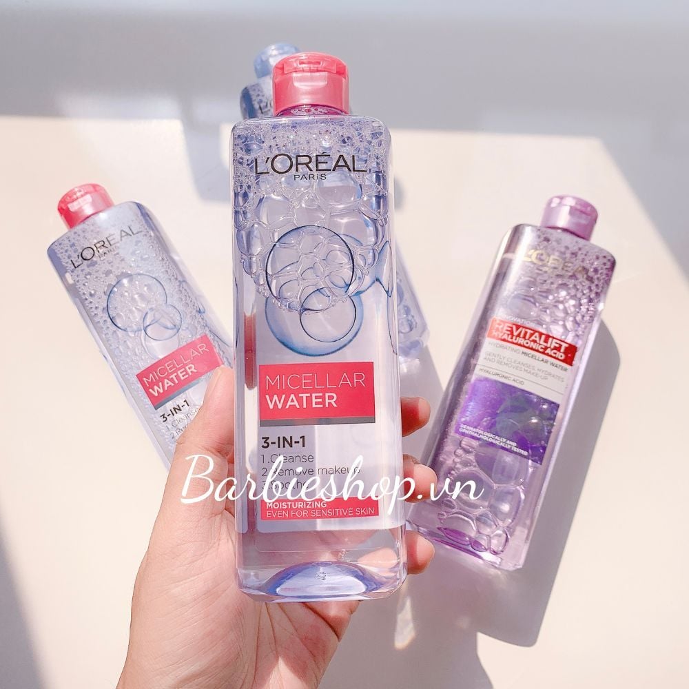 Nước Tẩy Trang Loreal 3 in 1 Micellar Water Refreshing Even For Sensitive Skin