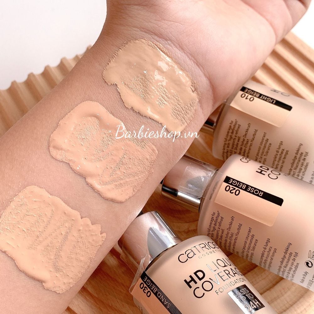Kem Nền Catrice Hd Liquid Coverage 24H - 30ml