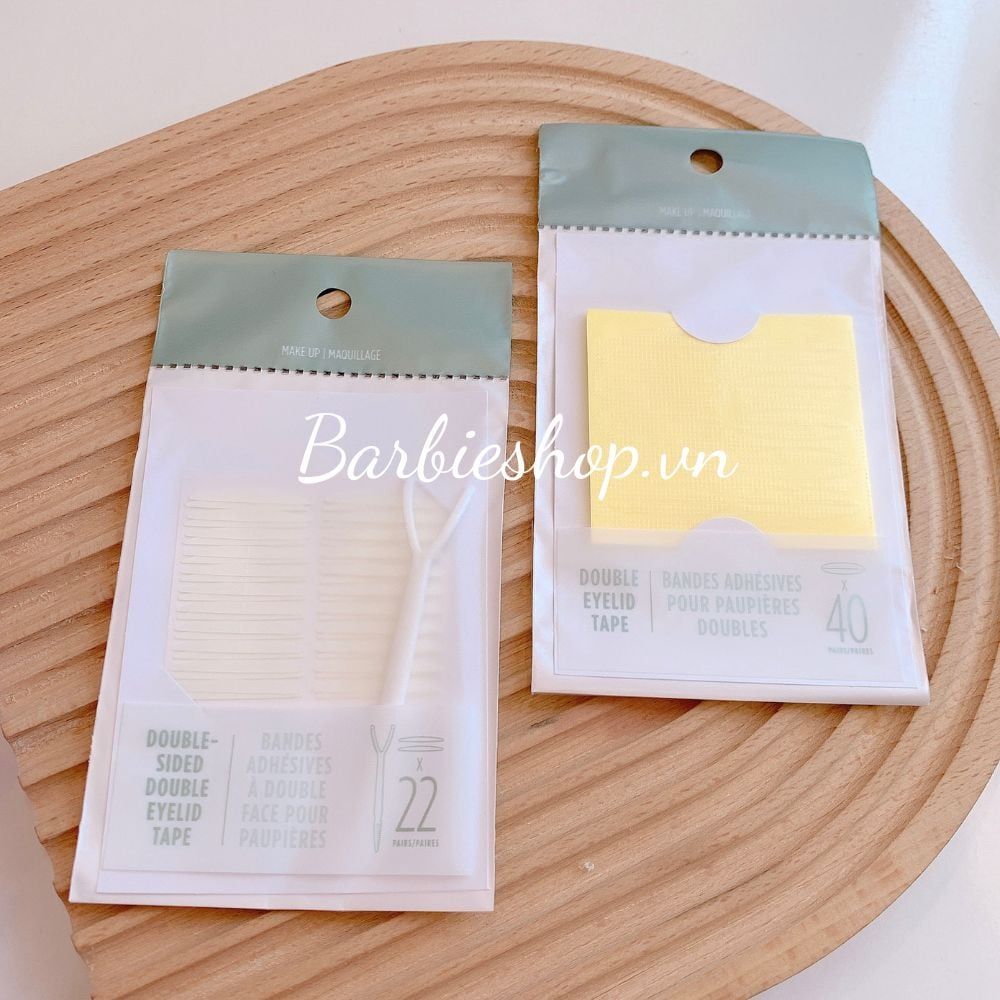 Dán Mí The Face Shop Double - Side Double Eyelid Tape - Trắng + Vàng