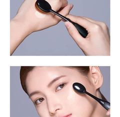 Cọ Đánh Kem Nền Espoir Super Definition Face Brush Đen