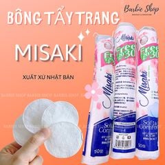 Bông Tẩy Trang MISAKI 150 Miếng