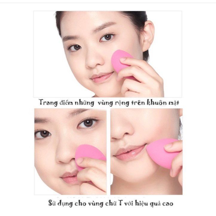 Set 13 Bông Mút Trang Điểm Keli Mềm Mịn Dẻo