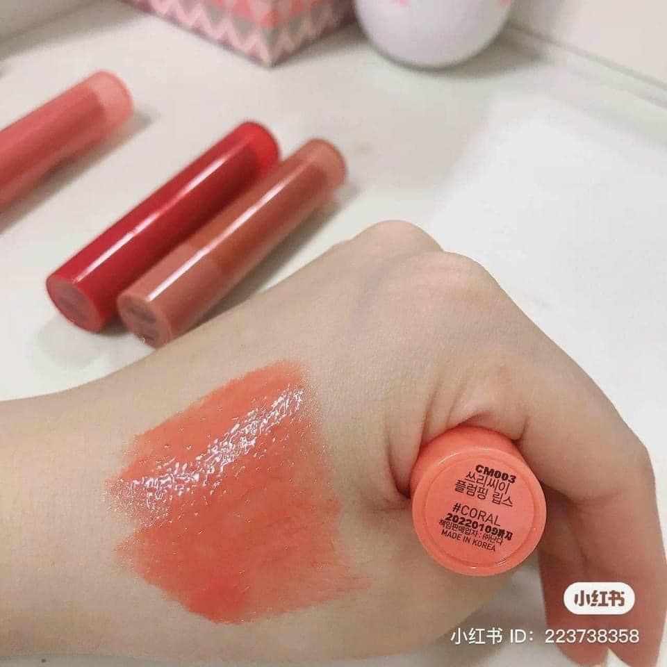 Son Dưỡng Có Màu 3ce Plumping Lips