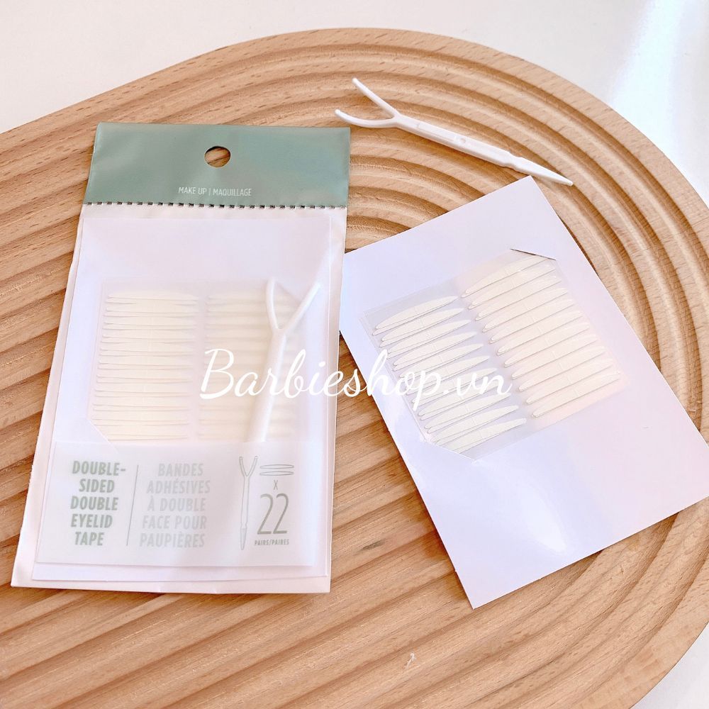 Dán Mí The Face Shop Double - Side Double Eyelid Tape - Trắng + Vàng