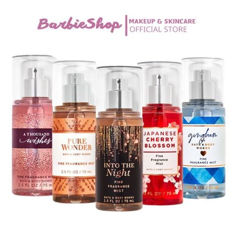 Xịt Thơm Toàn Thân Bath & Body Works Body Mist ( Đủ Mùi 75ml )