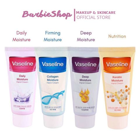 Kem Dưỡng Da Tay Vaseline Collagen Moisture Hand Cream 80ml