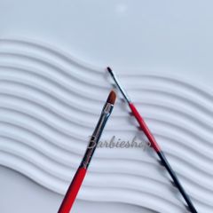 Cọ Kẻ Eyeliner - cây dài - đen đỏ