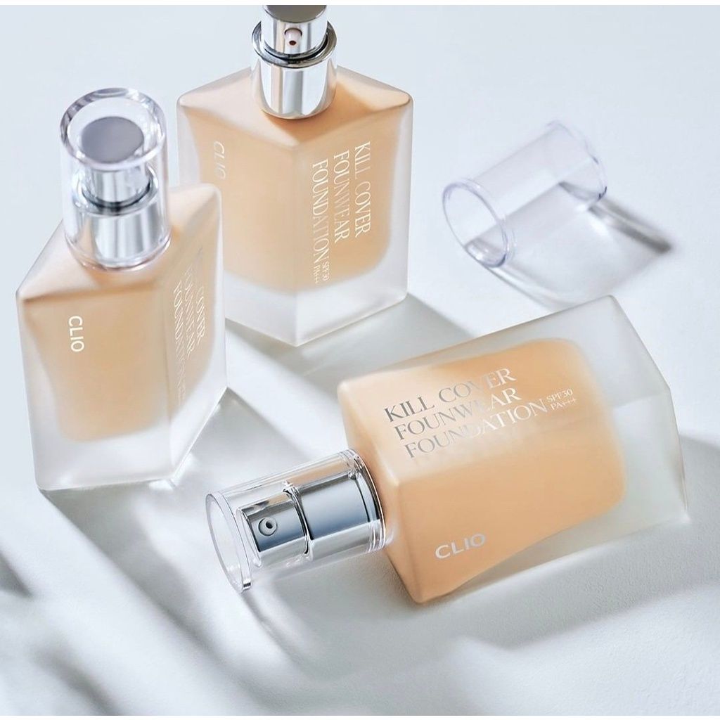 Kem Nền Clio Kill Cover Founwear / HIGH Glow Foundation SPF30 38g / Clio The Original 35ml