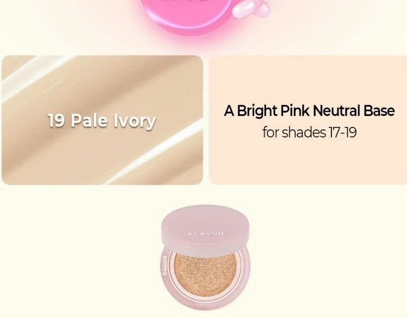 Phấn Nước Klavuu Urban Pearlsation High Coverage Tension - Marine Collagen Aqua - Actress Backstage Boosting Cushion [Xanh - Xám - Hồng]
