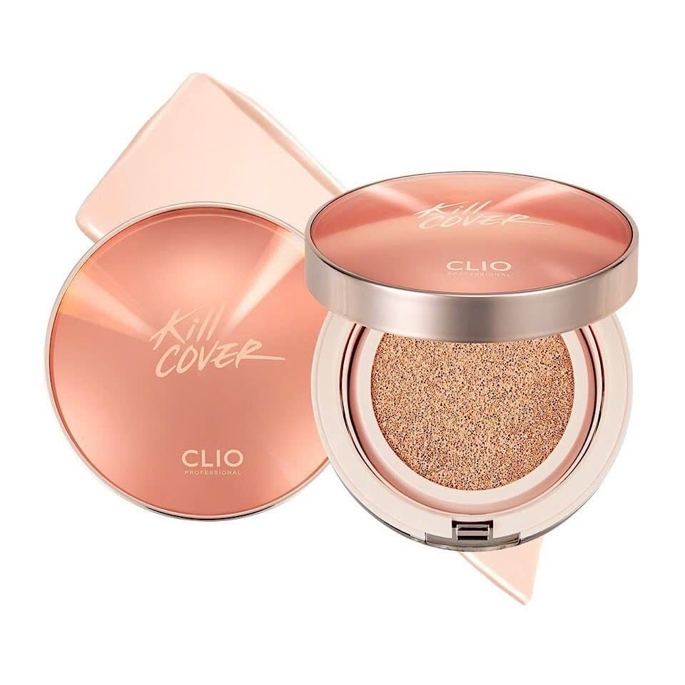 [Da Hỗn Hợp] Phấn Nước Clio Kill Cover The New Founwear /The New Đào Mèo /The Original/ Glow Cushion  Cushion SPF50+ PA+++Kèm Lõi