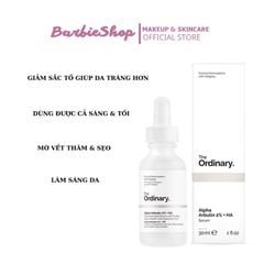 Serum Dưỡng Trắng Da The Ordinary Alpha Arbutin 2% + HA &  Ascorbic Acid 8% Alpha Arbutin 2%