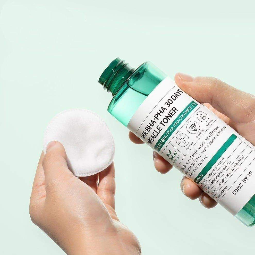 Nước Hoa Hồng Some By Mi AHA-BHA-PHA 30 Days Miracle Toner 150ML