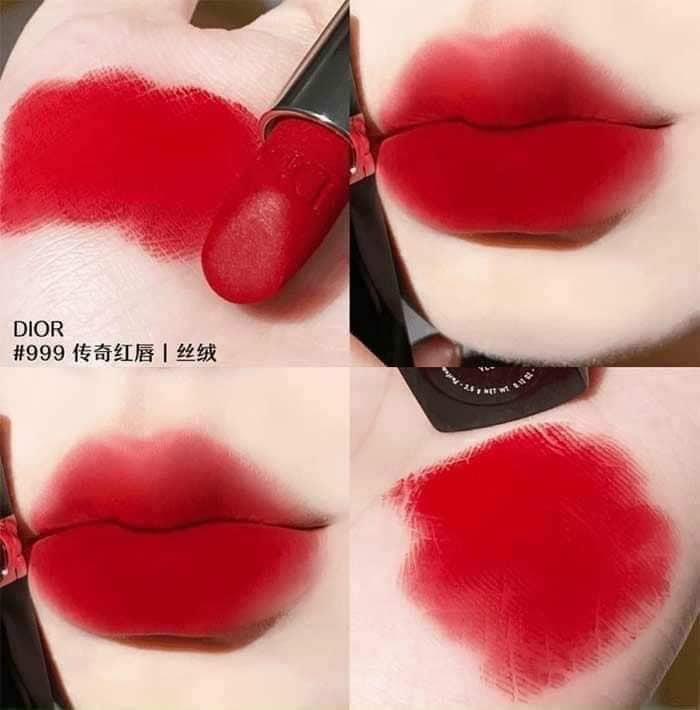 Son Dior Rouge Dior Ultra Rouge màu 999  Đỏ cổ điển Vỏ đỏ  KYOVN