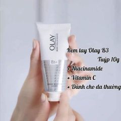 Kem Dưỡng Tay Sáng Da Chống Lão Hóa OLAY B3+ Vitamin C Mini 10ml