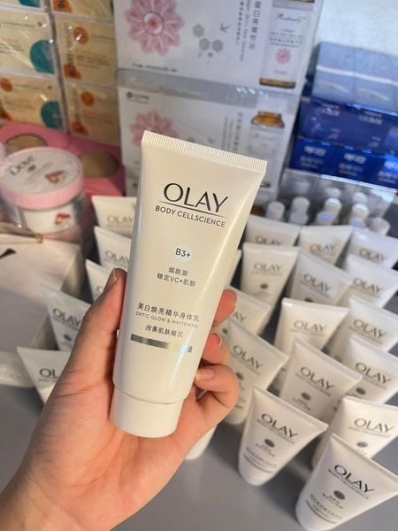 Sữa Dưỡng Thể Trắng Da Olay Body Cellscience Super Bright Whitening B3+ Dạng Tuýp 70ml