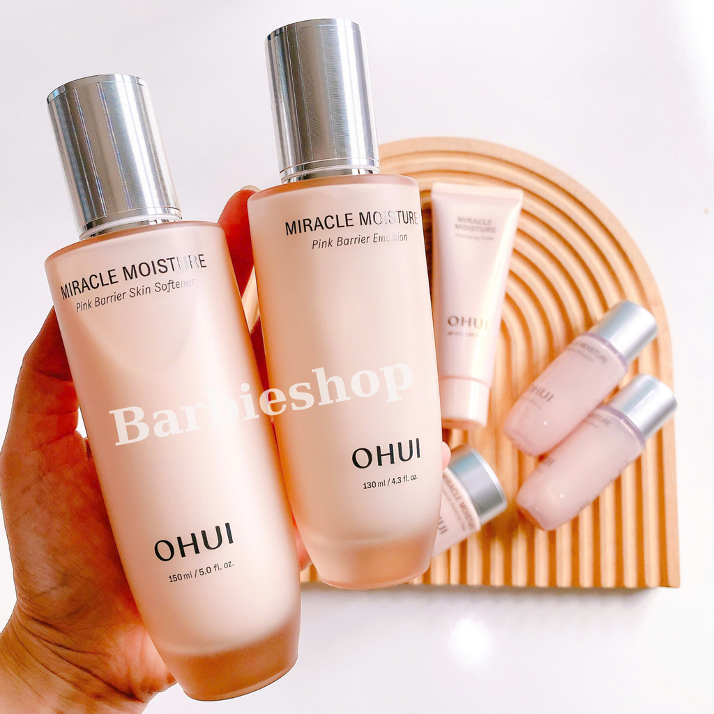 Sét Dưỡng Trắng Da OHUI Miracle Moisture / Extreme White Special Set Intensive Whitening