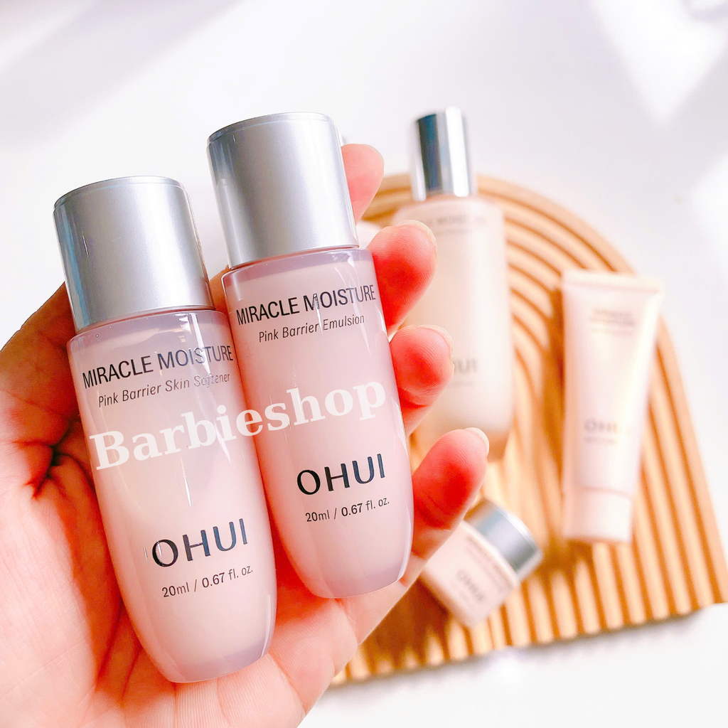 Sét Dưỡng Trắng Da OHUI Miracle Moisture / Extreme White Special Set Intensive Whitening